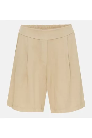 Mexx Dames Shorts - Beige Loose fit short
