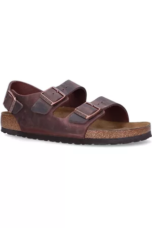 Birkenstock Heren Outdoor Sandalen - Milano Bruine Sandalen
