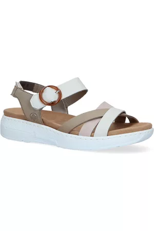 Rieker Dames Outdoor Sandalen - Beige Sandalen