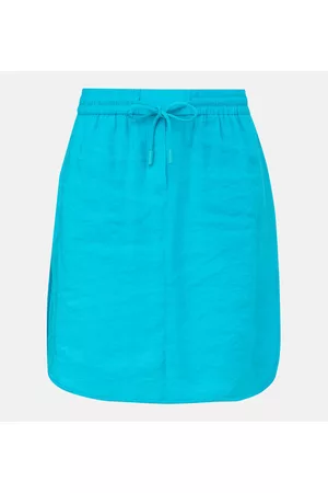 Comma, Dames Korte rokken - Casual Identity Turquoise Korte rok