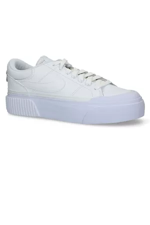 Nike Dames Platform - Court Legacy Lift Witte Platform Sneakers