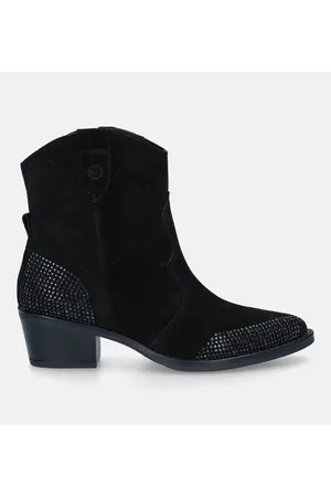 Tamaris Zwarte Cowboy Boots