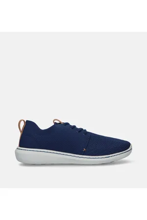 Clarks Step Urban Mix Blauwe Veterschoenen