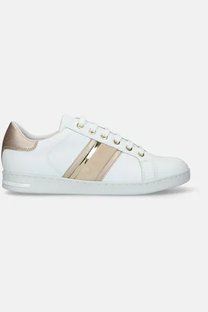 Geox jaysen witte discount sneakers