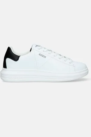 Guess Vibo Witte Veterschoenen