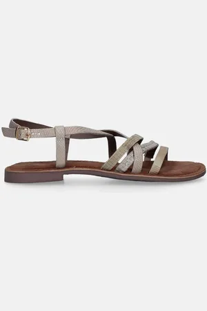 Lazamani Gouden Sandalen