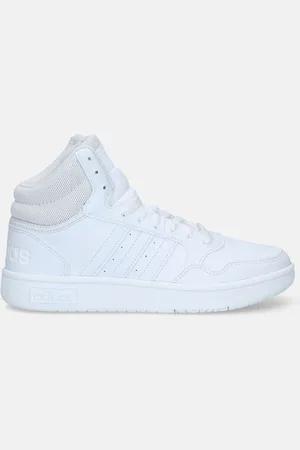 adidas Hoops 3.0 Mid Witte Sneakers