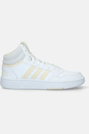 adidas Hoops 3.0 Mid Witte Sneakers