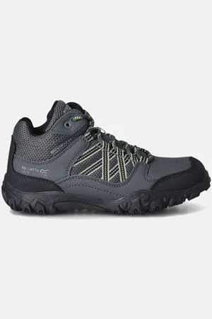 Regatta Edgepoint Mid Jnr Zwarte Wandelschoenen
