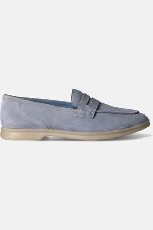Marco Tozzi Blauwe Loafers