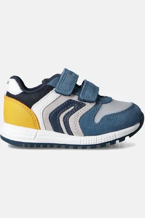 Geox Alben Blauwe Babyschoentjes