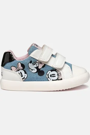 Geox Gisli Minnie Mouse Blauwe Babyschoentjes