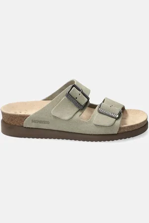 Mephisto Hester Groene Slippers