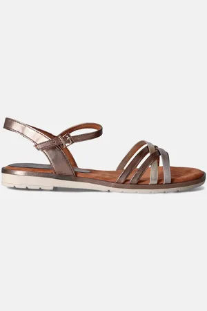 Marco Tozzi Bronzen Sandalen