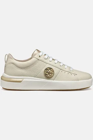 Geox Dalyla Ecru Veterschoenen