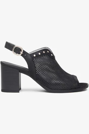 Nero Giardini Zwarte Sandalen met blokhak