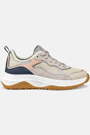 Geox Oliviera Grip Grijze Sneakers