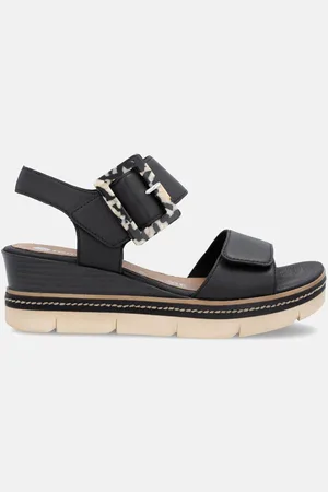 Remonte Open Sandalen Met Sleehak