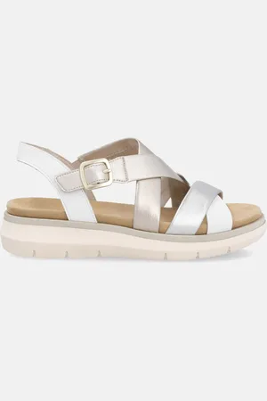 Remonte Remote Witte Sandalen met platform