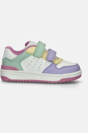 Geox Washiba Witte Sneakers Pastel