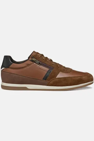 Geox Renan Bruine Veterschoenen