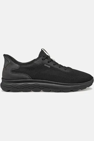 Geox Spherica Plus Zwarte Veterschoenen
