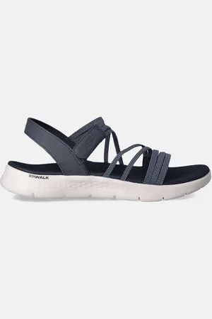 Skechers Go Walk Flex Blauwe Sandalen