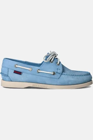 SEBAGO Portland Blauwe Bootschoenen