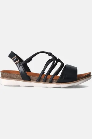 Marco Tozzi Zwarte Sandalen