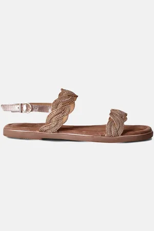 Marco Tozzi Bronzen Sandalen