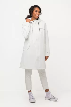 Ulla Popken Dames Donsjassen - Grote Maten Hyprar Softshell Jas, Dames, wit