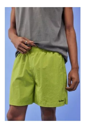 iets frans... Iets frans. Lime Crinkle Nylon Swim Shorts