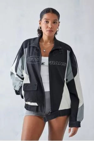 iets frans... Dames Donsjassen - Iets frans. Woven Motocross Jacket