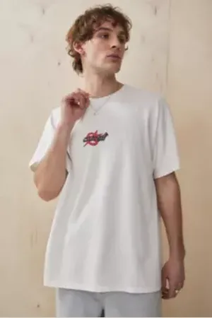 Urban Outfitters T-shirt UO blanc motif étoile japonaise par en taille: TTP
