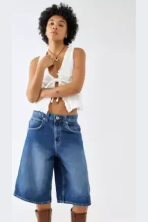 BDG Astrid Longline Wash Jorts taille: 36