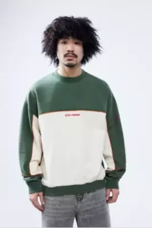 iets frans... Iets frans. Panel Sweatshirt en taille: Small