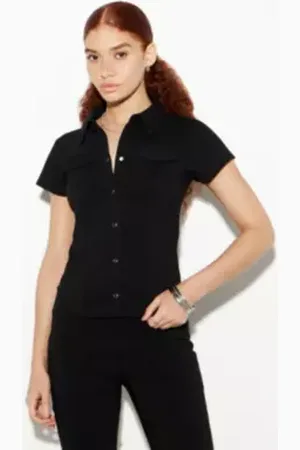 Silence + Noise Chemise Polly Bengaline en taille: XL