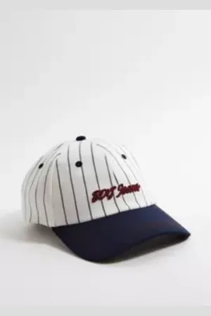 BDG Casquette rayée Jeans en taille: TAILLE UNIQUE