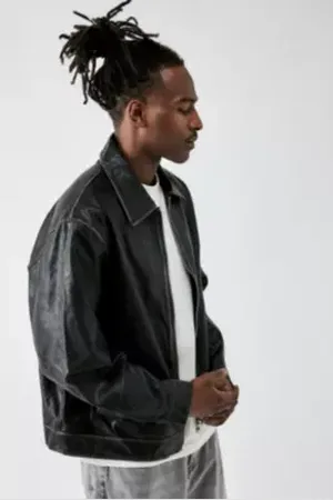 BDG Veste en simili cuir Nicolai en taille: Medium