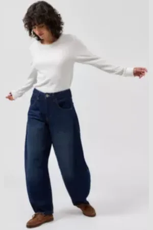 BDG Jeans de baril Renae indigo en taille: 29 l 32 L