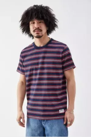 BDG Navy & Red Striped T-Shirt en taille: TTP