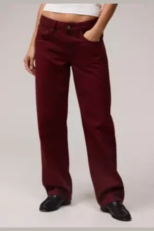 BDG Pantalons Lenn coupe droite imprimé serpent en taille: 24 l 32L