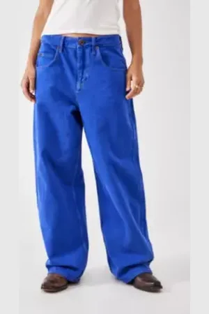 BDG Jeans Jaya Baggy Bleu Éclectique en taille: 28 l 32 L