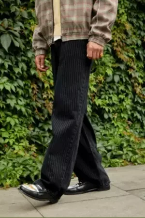 BDG Black Stripe Jack Jeans en taille: 34 l 32 L