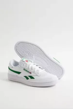 Reebok Baskets Club C Blanc & Vert en taille: UK 8 / EU 42