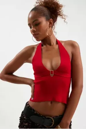 Silence + Noise Silence + Bruit Rhode Haut Licou Ceinturé par en taille: XL