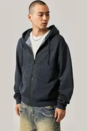 ED HARDY UO Exclusive Rose Zip-Up Hoodie en taille: Small