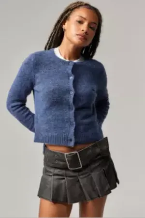 Urban Outfitters Mini jupe ceinturée en simili cuir UO par en taille: XL