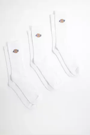 Dickies Chaussettes White Valley Grove Paquet de 3 en taille: TAILLE UNIQUE