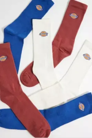 Dickies Chaussettes UO Exclusives Valley Grove Paquet de 3 en taille: TAILLE UNIQUE